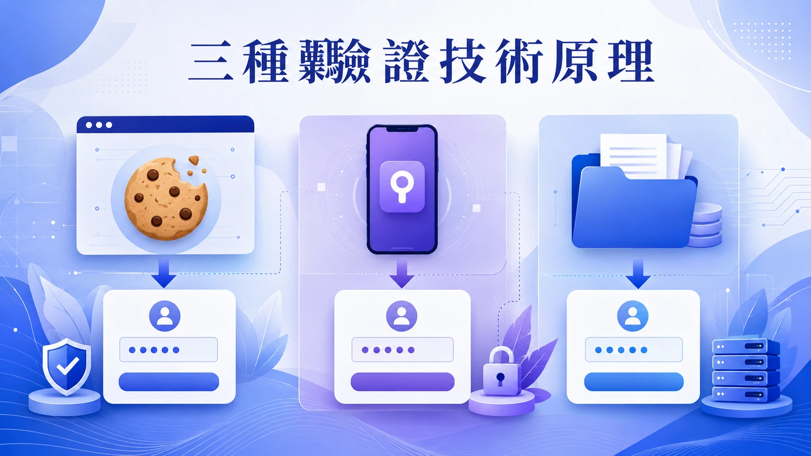 Cookie Token TDATA 數位身份驗證技術原理圖
