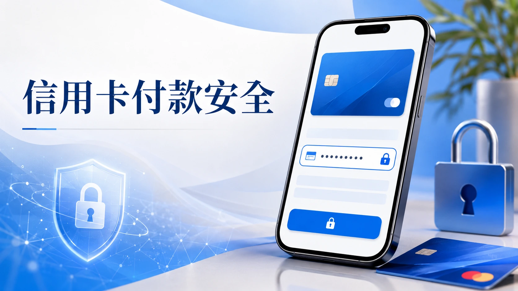 信用卡網路付款安全情境圖